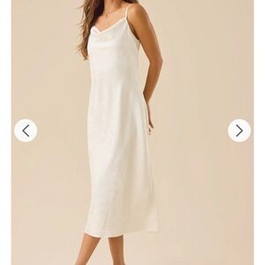 Altar'd State Elegant White Dress